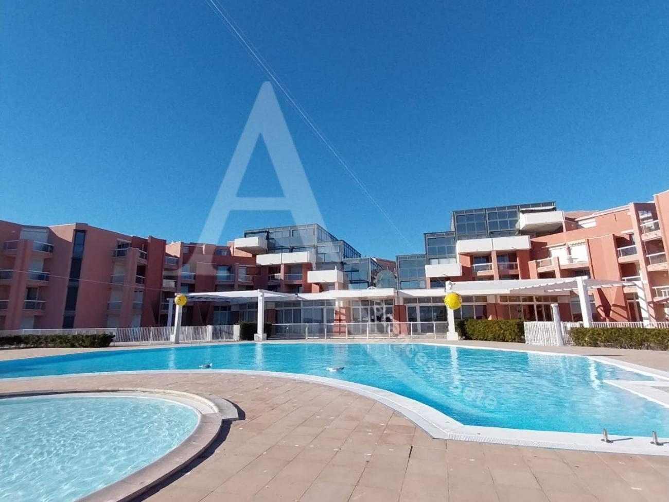 Studio Vue Mer Avec Pkg, Piscine, Tennis, Plage Direct Sète Eksteriør billede